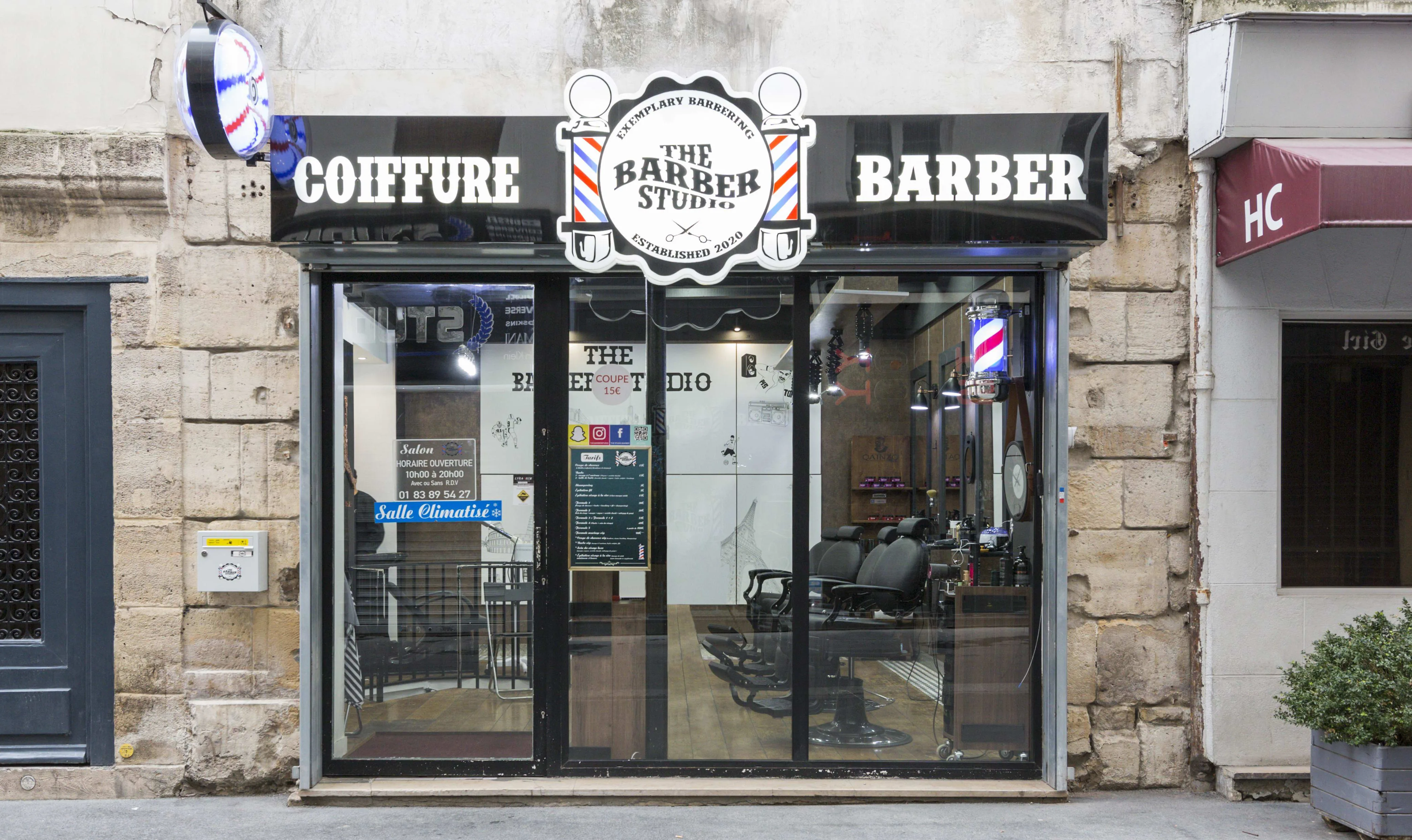 The barber studio