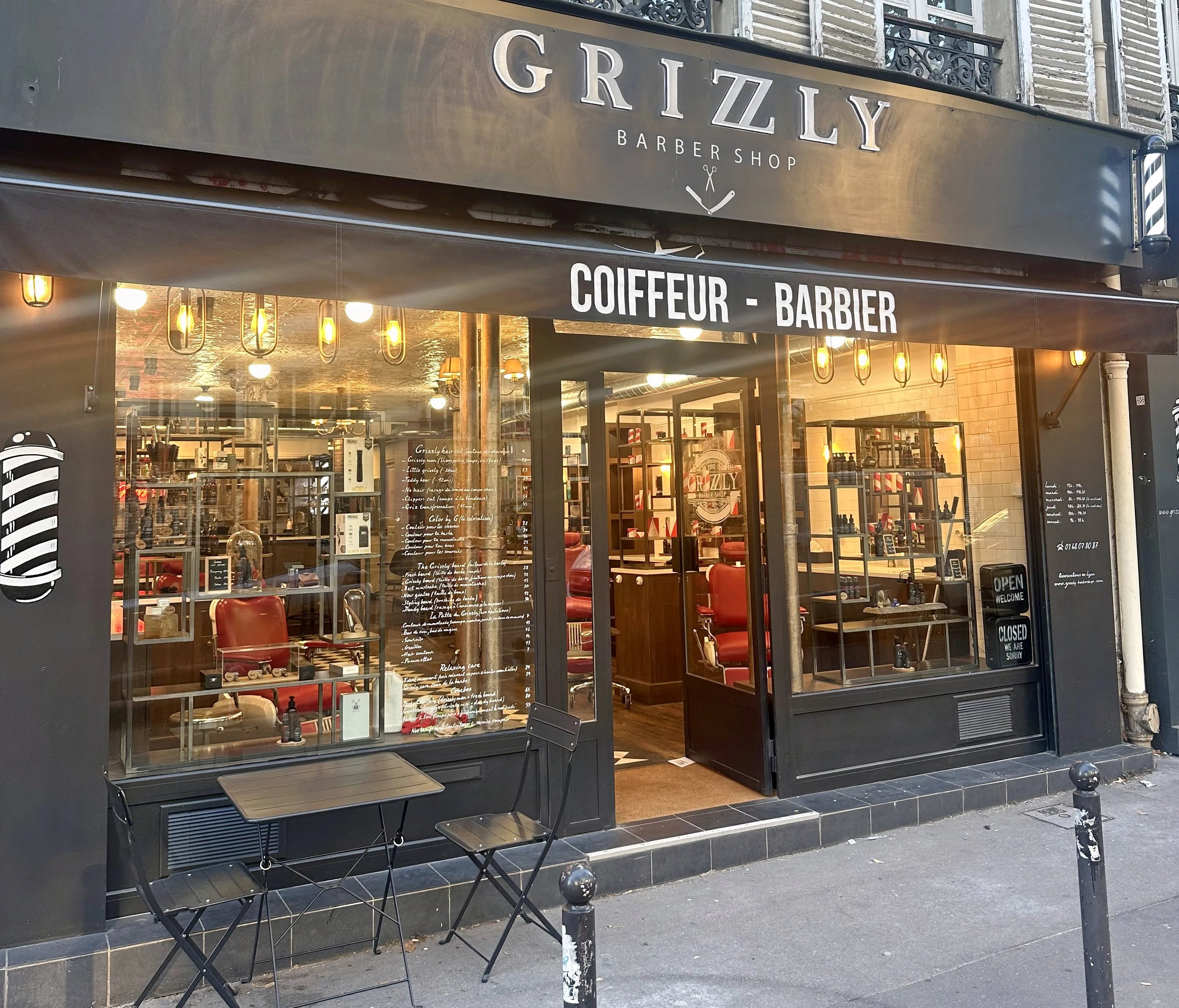 Grizzly Barber Shop - Paris 11